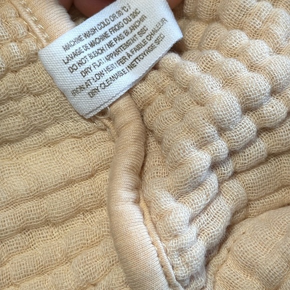 Skin Worldwide Cotton Long-Sleeve Robe in Ballet Pink Size 4 (Women's XL) - Picture 11 of 11